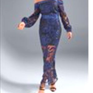 VENUS, navy gown. NWT size 16